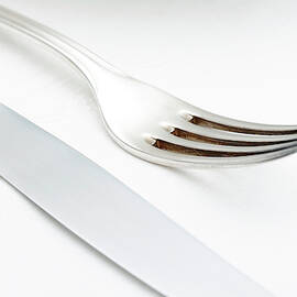 Elegant Table Setting With Silverware by Panoramic Images