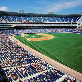 Long View Of Baseball Diamond by Panoramic Images