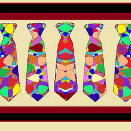 Nutting's Original Abstract Ties by Bruce Nutting