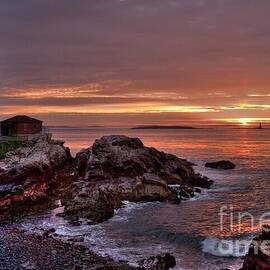 Portland Head Lighthouse Sunrise by Alana Ranney