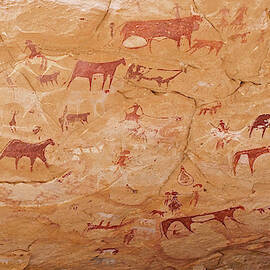 Prehistoric Rock Paintings by Science Photo Library