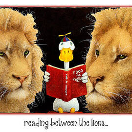 reading between the lions... by Will Bullas