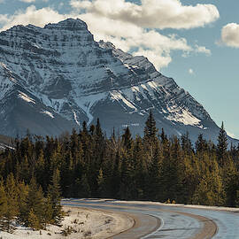 The Icefields Parkway In Jasper by Christopher Kimmel