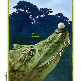 the water hazard... by Will Bullas