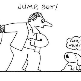 Jump Boy! by Charles Barsotti