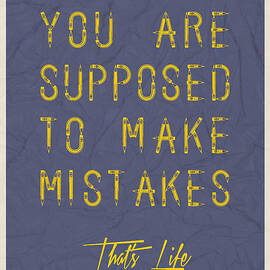 YOU ARE SUPPOSED TO MAKE MISTAKES by Celestial Images