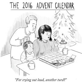 2016 Advent Calendar by Emily Flake
