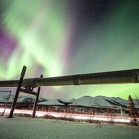 Aurora Borealis In Alaska by Science Photo Library