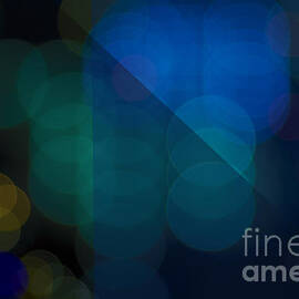 Abstract Bokeh Lights I by Beverly Claire Kaiya