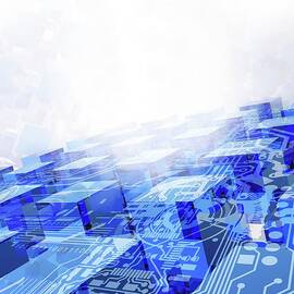 Cloud Computing, Conceptual Artwork by Victor Habbick Visions