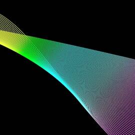 Abstract Line Pattern by Science Photo Library