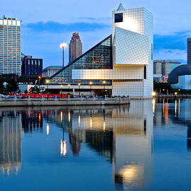 Rock and Roll Hall of Fame by Frozen in Time Fine Art Photography