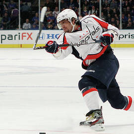 Washington Capitals V New York Rangers by Bruce Bennett