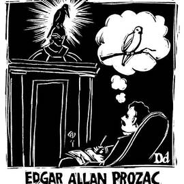 Edgar Allen Prozac by Drew Dernavich