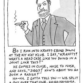 A Cartoon Panel Called Siggy Where Sigmund Freud by Jack Ziegler