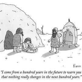 A Caveman Who Has Stepped Out Of A Time Machine by Zachary Kanin