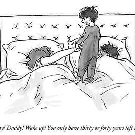 A Child Jumps On His Parents' Bed by Carolita Johnson