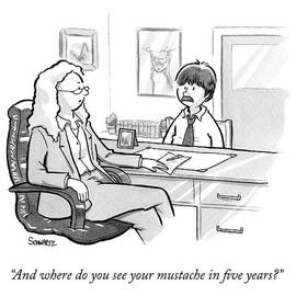 A Job Interviewer Speaks To An Applicant by Benjamin Schwartz