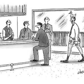 A Man Walks Into A Bar Wearing Boxers With A Duck by Tom Cheney
