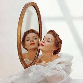 A Model Looking Into A Mirror by John Rawlings