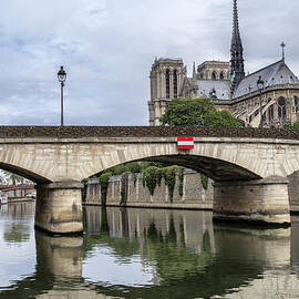 A Paris River View by Georgia Clare