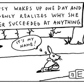 A Rabbit Is Seen Walking In The Forest by Bruce Eric Kaplan