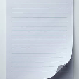 A Spiral Notepad With Lined Paper And A by Caspar Benson