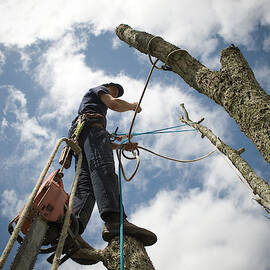 Blade Cutting Rope Photograph by Ron Koeberer - Pixels