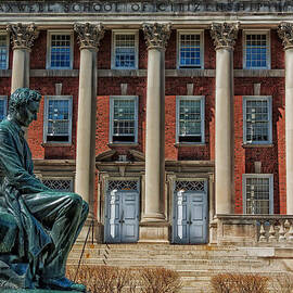 Abraham Lincoln Statue - Syracuse University by Mountain Dreams