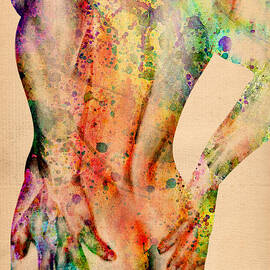 Abstract Body - 4 by Mark Ashkenazi