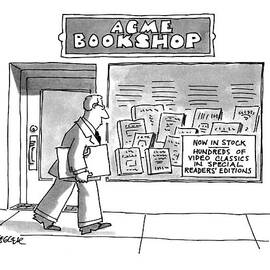 Acme Bookshop by Jack Ziegler