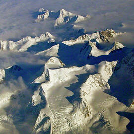 Aerial Ice Fields by Jeremy Rhoades