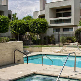 AFTERNOON SWIM Palm Springs CA by William Dey