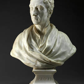 Alexander Pope Chiseled On Front Of Socle Pope by Litz Collection