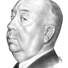 Alfred Hitchcock by Greg Joens