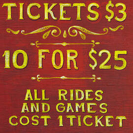 Amusement - Tickets 3 Dollars by Mike Savad