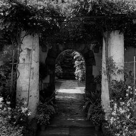 An Archway In The Garden Of Mrs. Carl Tucker by Harry G. Healy