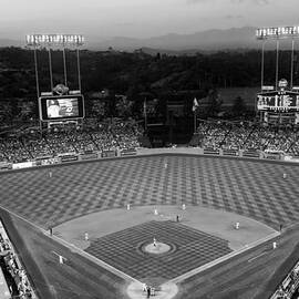 An Evening Game at Dodger Stadium by Mountain Dreams