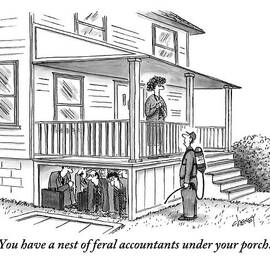 An Exterminator Points Out A Group Of Accountants by Tom Cheney