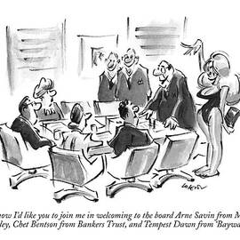 And Now I'd Like You To Join Me In Welcoming by Lee Lorenz