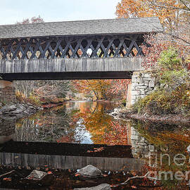 Andover Covered Bridge NH 2 by Edward Fielding