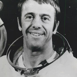 APOLLO 14 ASTRONAUT ALAN SHEPARD- APOLLO COMMANDER. by Retro Images Archive