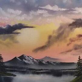 Appalachian Sky Lake - 100  by Lee Bowman