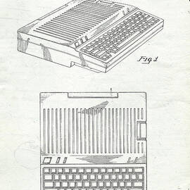 Apple IIe Computer Original Patent by Edward Fielding