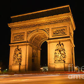 Arc de Triomphe at Night II by Clarence Holmes