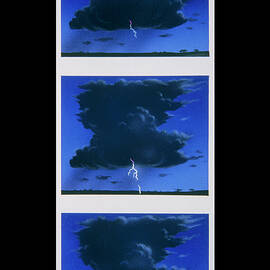 Artwork Showing Evolution Of Lightning Bolt by Science Photo Library