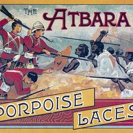 Atbara Porpoise Laces Vintage Ad by Gianfranco Weiss
