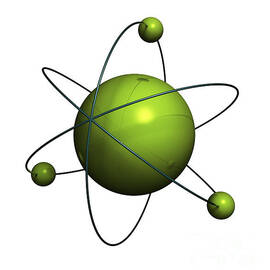Atom structure by Johan Swanepoel