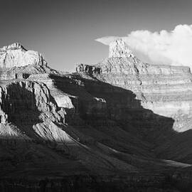 August Sunset Brahma and Zoroaster Temples by Steven Barrows