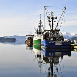 Auke Bay Reflection by Cathy Mahnke